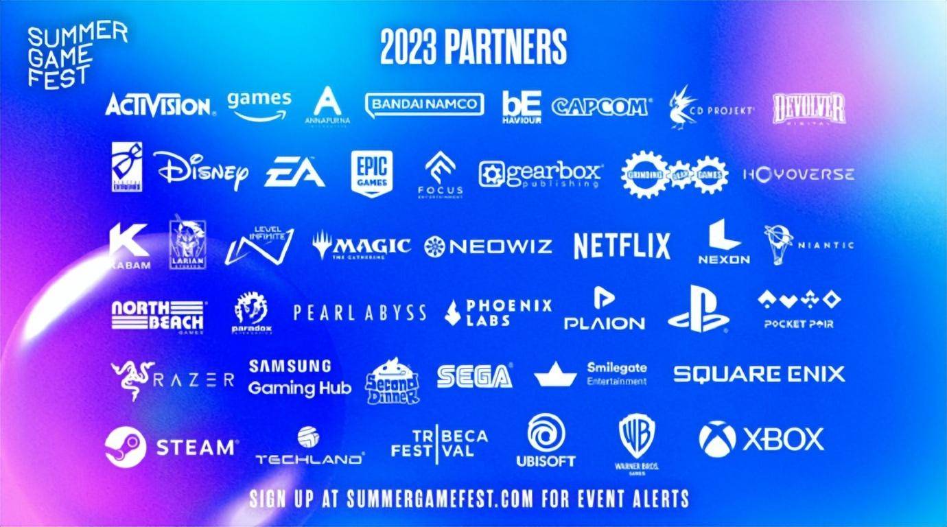 手机大型游戏:40家大型游戏商参展2023夏日游戏节，玩家：E3展要哭了